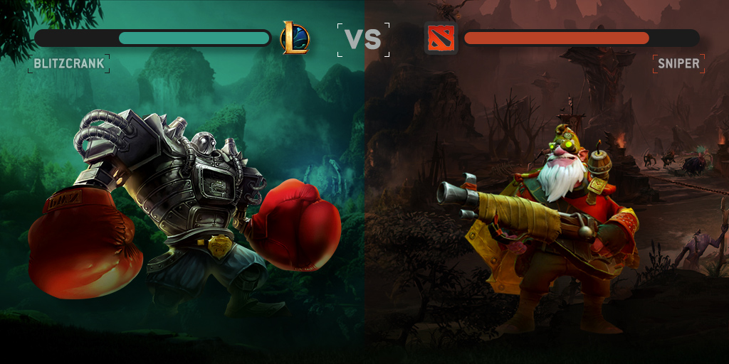 What is the difference between LoL and Dota 2?