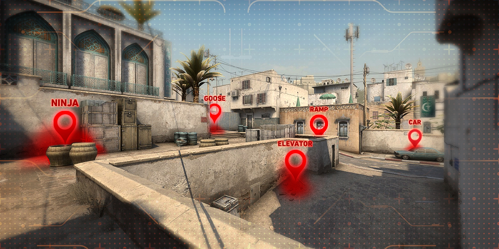 CS:GO: call-outs explicados