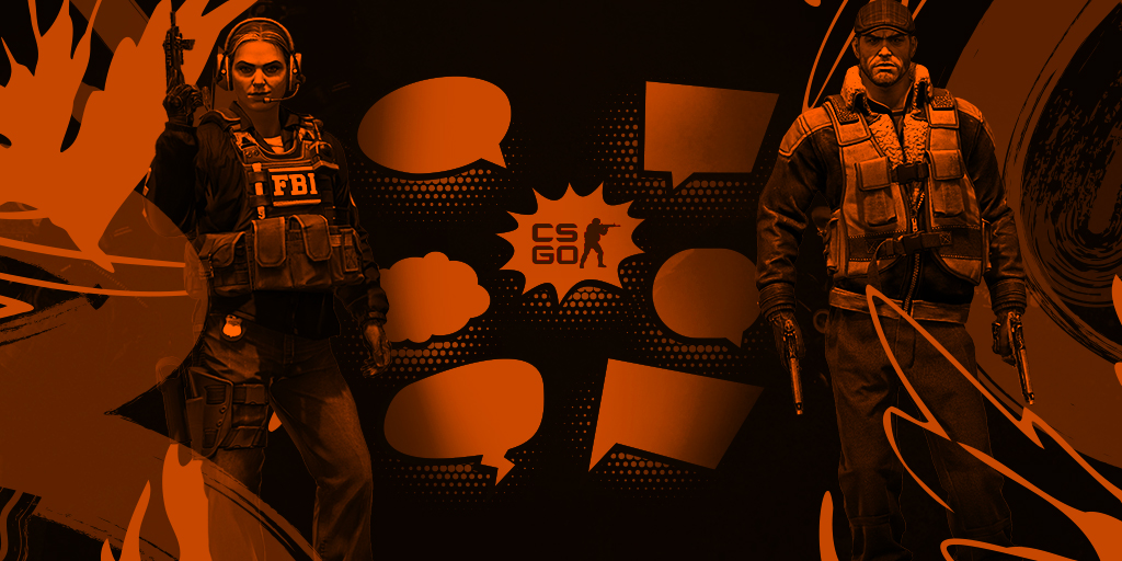 Aspects of communication in CS:GO