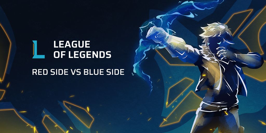 League of Legends | Lado rojo vs. Lado azul